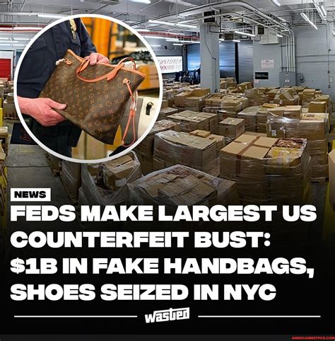 feds bust fake shoes
